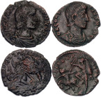 Roman Empire Lot of 2 Coins 301 - 340 AD (ND)