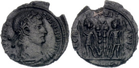 Roman Empire Constantius I Nummus 330 - 333 AD (ND) Cons - Constantinople (ancient) Mint