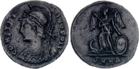 Roman Empire Constantius I Nummus 330 - 333 AD (ND) Cons - Constantinople (ancient) Mint