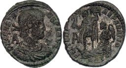 Roman Empire Constans I Follis 348 - 350 AD (ND)