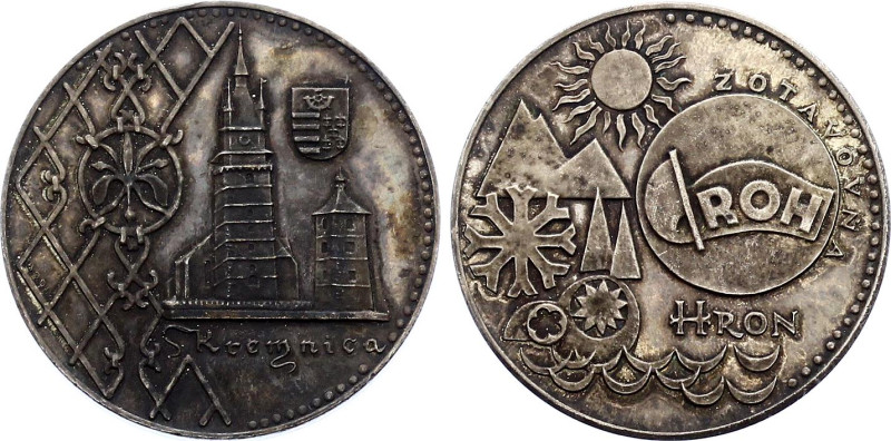 Czechoslovakia Medal "Sanatorium ROH Hron, Kremnitz" (ND)

White Metal 35.38 g...