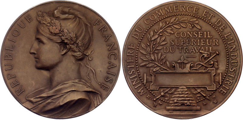 France Bronze Medal "Ministry of Trade and Industry - Higher Labour Council" 19t...