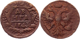 Russia Denga 1743