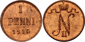 Russia - Finland 1 Penni 1915