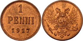 Russia - Finland 1 Penni 1917