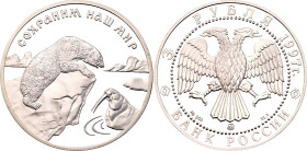 Russian Federation 3 Roubles 1997 ММД