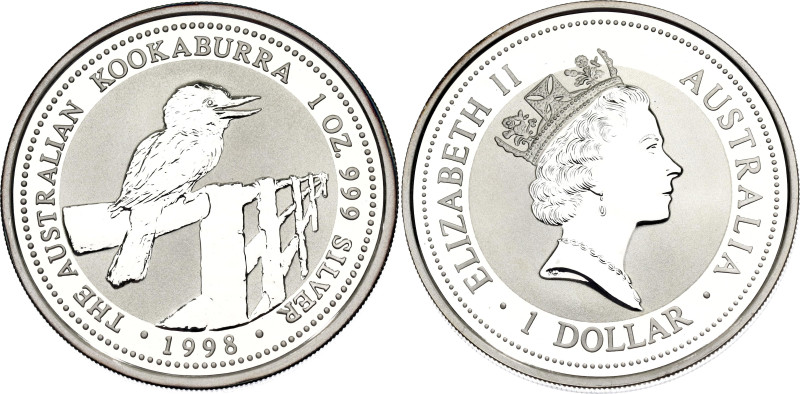 Australia 1 Dollar 1998

KM# 362, N# 17340; Silver 31.61 g.; Elizabeth II; Aus...