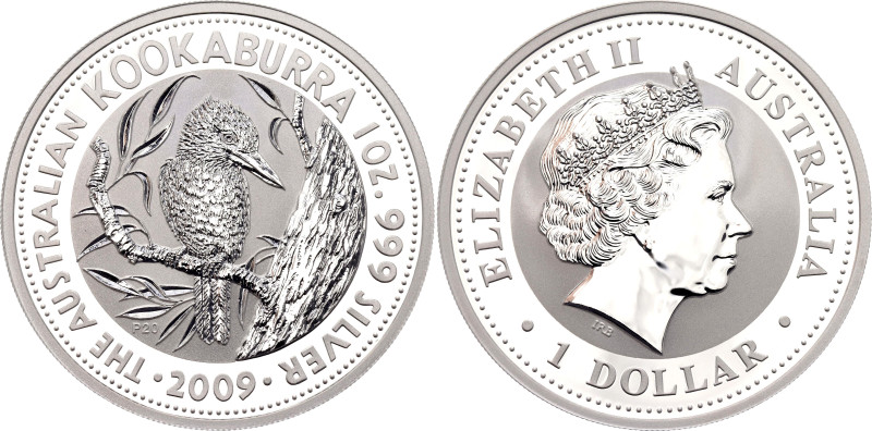 Australia 1 Dollar 2009 P20

KM# 1278, N# 354460; Silver 31.10 g.; Elizabeth I...