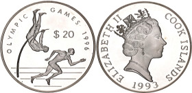Cook Islands 20 Dollars 1993