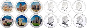 Cook Islands 6 x 1 Dollar 2009 "Seven Wonders of Portugal"