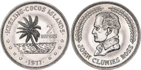 Keeling Cocos Islands 2 Rupees 1977