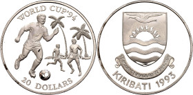Kiribati 20 Dollars 1993