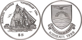 Kiribati 5 Dollars 1999