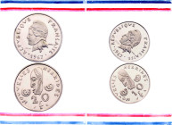 New Hebrides 10 - 20 Francs 1967 Essai