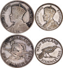 New Zealand 6 Pence - 1 Shilling 1933 - 1936
