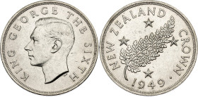 New Zealand 1 Crown 1949
