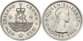 New Zealand 1 Crown 1953