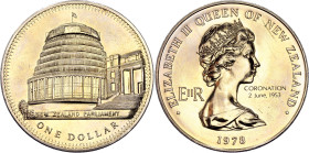 New Zealand 1 Dollar 1978