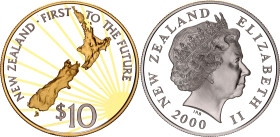 New Zealand 10 Dollars 2000