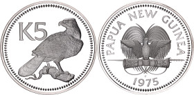 Papua New Guinea 5 Kina 1975