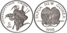 Papua New Guinea 5 Kina 1998
