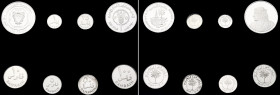 Bahrain Proof Set of 8 Coins 1983