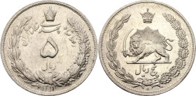 Iran 5 Rials 1931 SH 1310