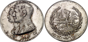 Iran Silver Medal "Polo Club" 1972 SH 1351 PCGS SP66