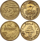 Lebanon 2 x 10 Piastres 1955
