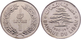 Lebanon 1 Livre 1980 Essai
