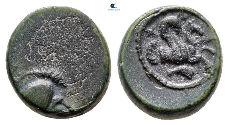 Mysia. Lampsakos circa 400-200 BC. 
Bronze Æ

11 mm, 1,55 g



Nearly Ver...