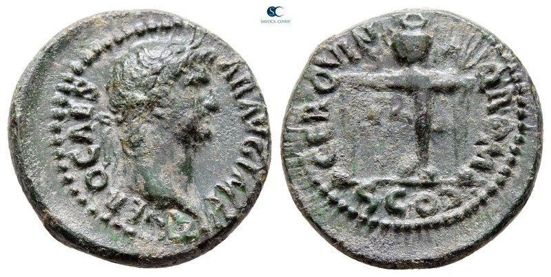 Nero AD 54-68. Rome
Semis Æ

18 mm, 4,10 g



Nearly Very Fine