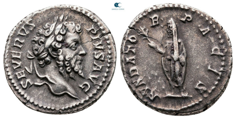 Septimius Severus AD 193-211. Rome
Denarius AR

18 mm, 3,32 g



Very Fin...