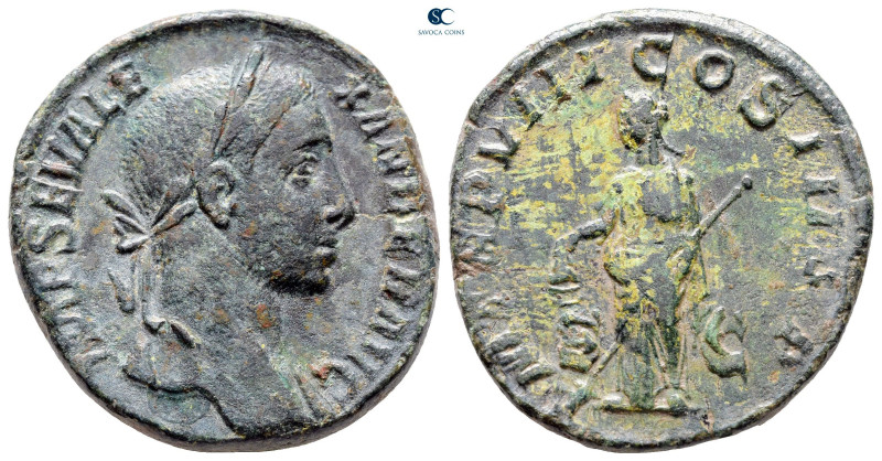 Severus Alexander AD 222-235. Rome
Sestertius Æ

30 mm, 17,43 g



Nearly...