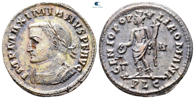 Maximianus Herculius AD 286-305. Lugdunum
Billon Nummus

27 mm, 6,74 g


...