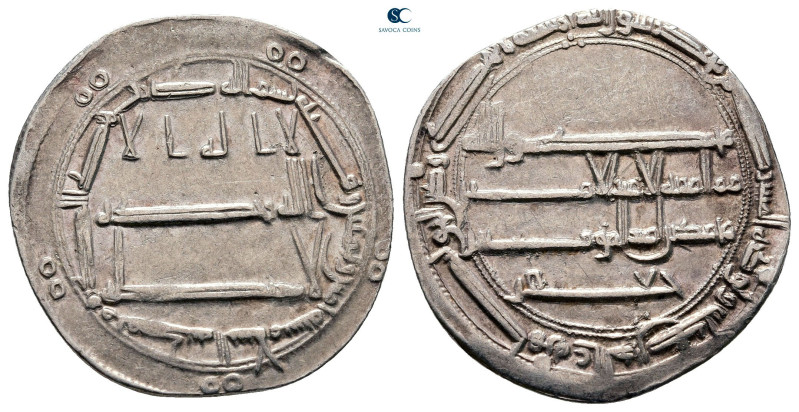 Abbasid. Madinat al-Salam mint. al-Rashid AH 170-193. Struck AH 185
AR Dirham
...