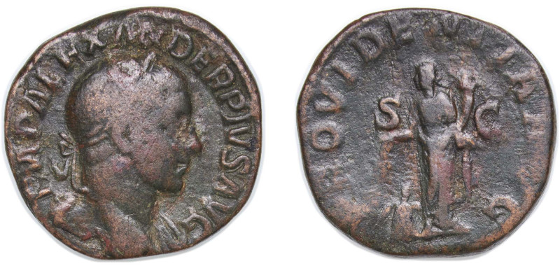 Rome Roman Empire 231 - 235 AE Sestertius - Severus Alexander (PROVIDENTIA AVG S...