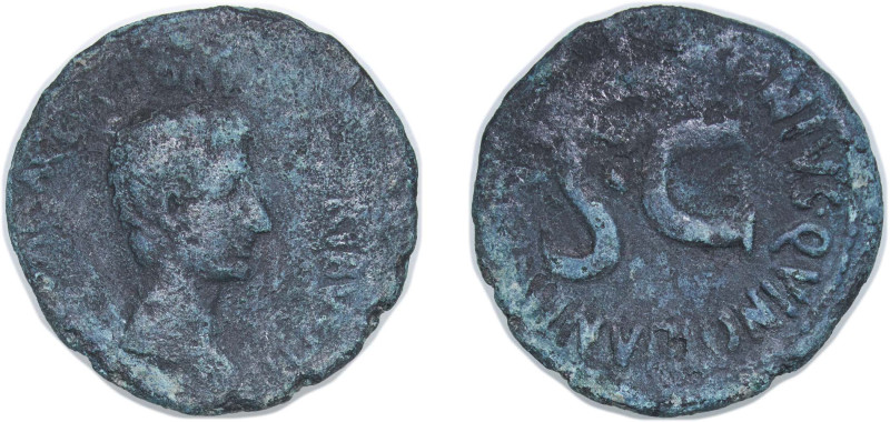 Rome Roman Empire 27 BC - AD 14 AE As - Augustus (SEX NONIVS QVINCTILIAN IIIVIR ...