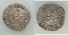 Anglo-Gallic. Henry V (1415-1420) Florette ND About XF (unevenly struck), Rouen mint, Elias-248, W&F-363A 1/a (R). 27mm. 2.61gm. 3rd Issue (from 12 Ja...