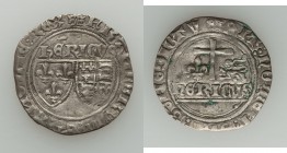 Anglo-Gallic. Henry VI (1422-1461) Grand Blanc ND Good VF (residue), Le Mans mint, Root mm, Elias-285a (R), W&F-402A 2/f (R4). 27mm. 2.81gm. 

HID0980...