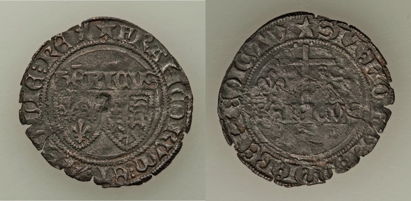 Anglo-Gallic. Henry VI (1422-1461) Grand Blanc ND Choice XF (edge chips), Nevers...