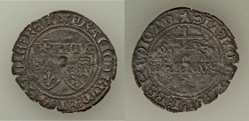 Anglo-Gallic. Henry VI (1422-1461) Grand Blanc ND Choice XF (edge chips), Nevers mint, Mullet mm, Elias-286var (RR), W&F-404F 2/c (R4). 30mm. 2.64gm. ...