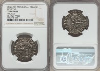 Anglo-Gallic. Henry VI (1422-1461) Grand Blanc ND XF Details (Tooled) NGC, Paris mint, Crown mm, Elias-279b (R), W&F-405B 1/d (R5). 28mm. 3.17gm. 

HI...