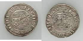 Anglo-Gallic. Henry VI (1422-1461) Grand Blanc ND AU (edge cracks), Rouen mint, Lion mm, Elias-287, W&F-406A 1/a. 29mm. 3.12gm. 

HID09801242017