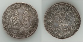 Saxe-Gotha. Johann Casimir & Johann Ernst II Taler 1618-WA XF, Saalfeld mint, KM17, Dav-7429. 40mm. 28.72gm. 

HID09801242017