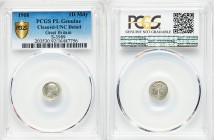 Edward VII 4-Piece Certified Prooflike Maundy Set 1908 PCGS, 1) Penny - UNC Detail (Cleaned), S-3989 2) 2 Pence - PL64, S-3988 3) 3 Pence - PL65, S-39...