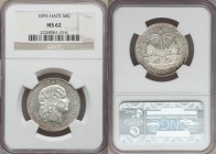 Republic 50 Centimes 1895-(a) MS62 NGC, Paris mint, KM47. 

HID09801242017