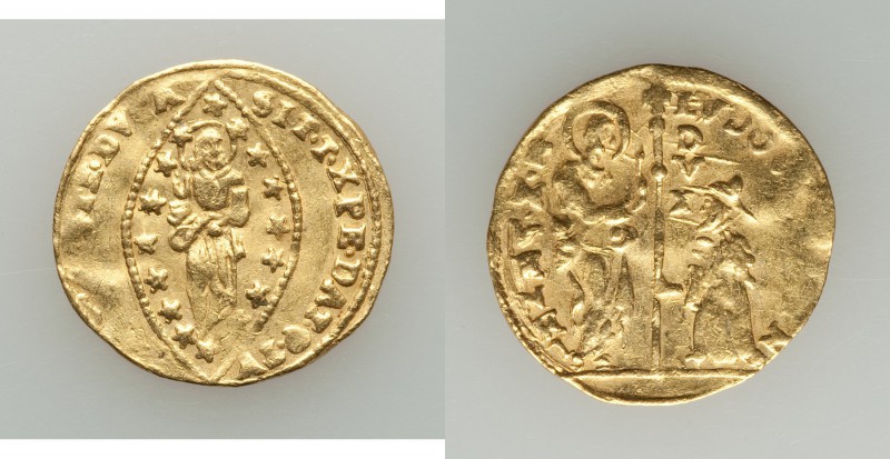 Venice. Ludovico Manin (1789-1797) gold Zecchino ND AU (cleaned), KM755. 3.48gm....