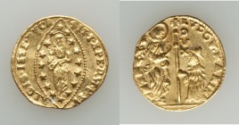 Venice. Ludovico Manin (1789-1797) gold Zecchino ND AU (cleaned), KM755. 3.47gm. LVDOV • MANIN | S | • M | • V | E | N | E | I / SIT • T • XPE • DAT •...