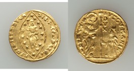 Venice. Ludovico Manin (1789-1797) gold Zecchino ND AU (cleaned), KM755. 3.49gm. LVDOV • MANIN | S | • M | • V | E | N | E | I • / SIT • T • XPE • DAT...